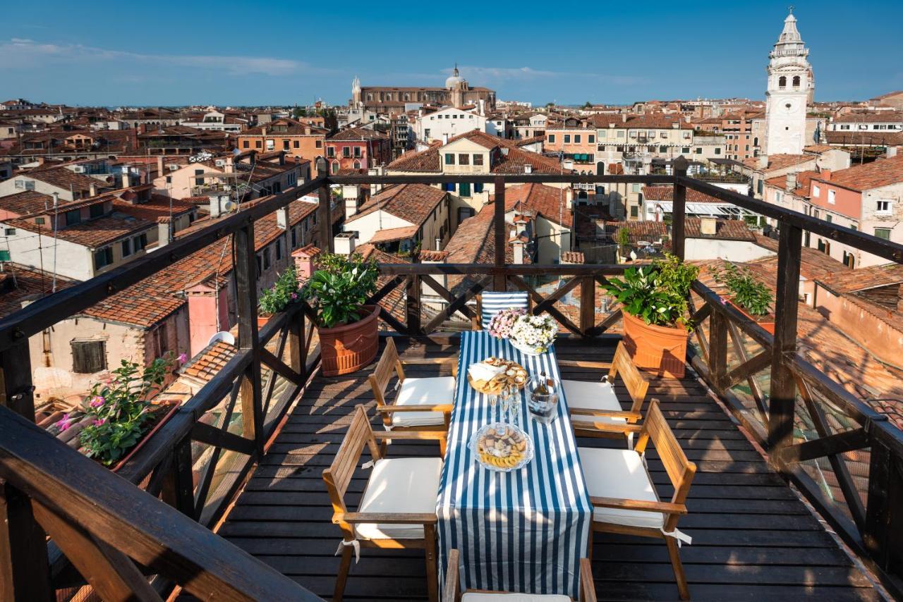 Penthouse With Rooftop Terrace And 360 Views Of Venice - Venice5Th Zewnętrze zdjęcie