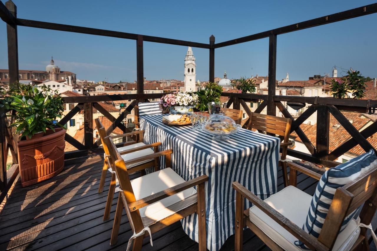 Penthouse With Rooftop Terrace And 360 Views Of Venice - Venice5Th Zewnętrze zdjęcie