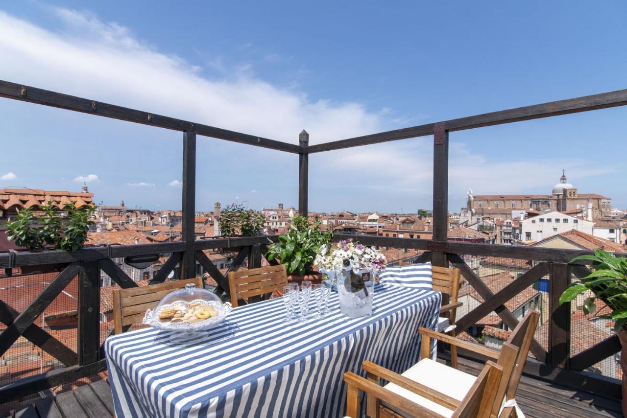 Penthouse With Rooftop Terrace And 360 Views Of Venice - Venice5Th Zewnętrze zdjęcie